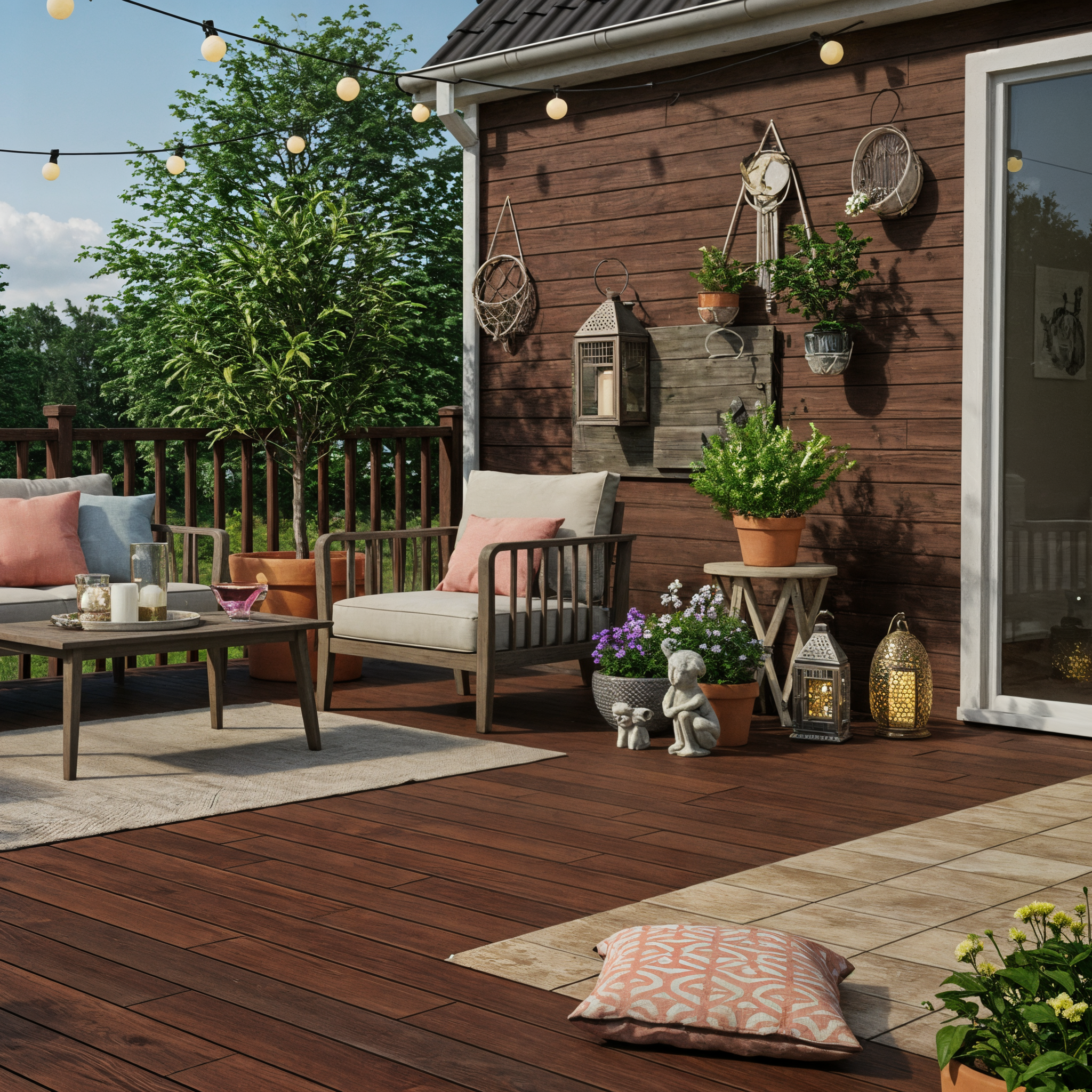 Terrassendekoration